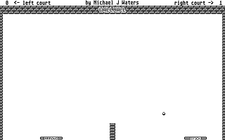 Wallball atari screenshot
